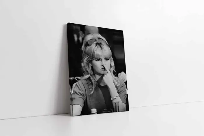 Birigitte Bardot | Kanvas Tablo | Cam Tablo | Mdf Tablo | A31367 - Görsel 1
