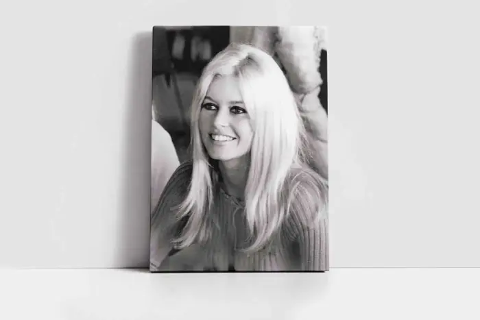 Birigitte Bardot | Kanvas Tablo | Cam Tablo | Mdf Tablo | A31396 - Görsel 2