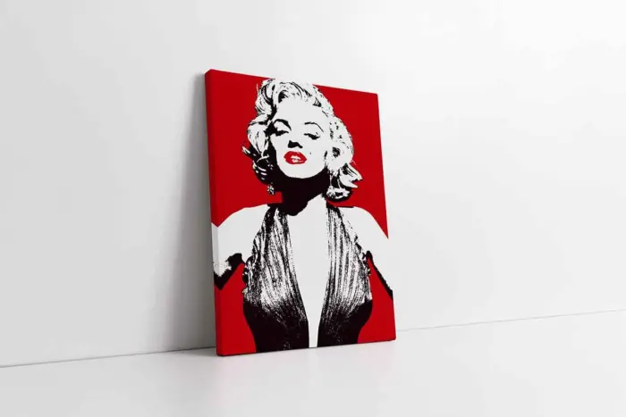Marilyn Monroe | Kanvas Tablo | Cam Tablo | Mdf Tablo | A31398 - Görsel 1