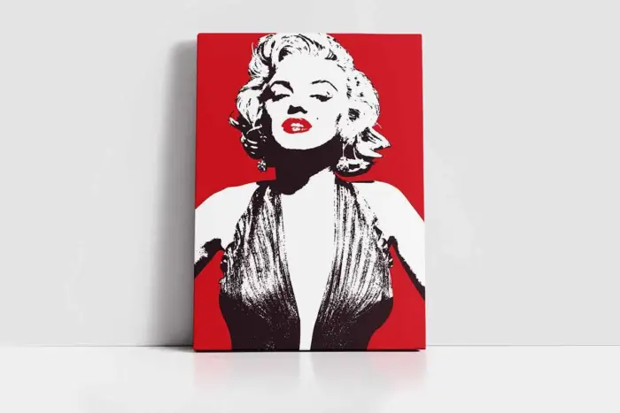 Marilyn Monroe | Kanvas Tablo | Cam Tablo | Mdf Tablo | A31398 - Görsel 2