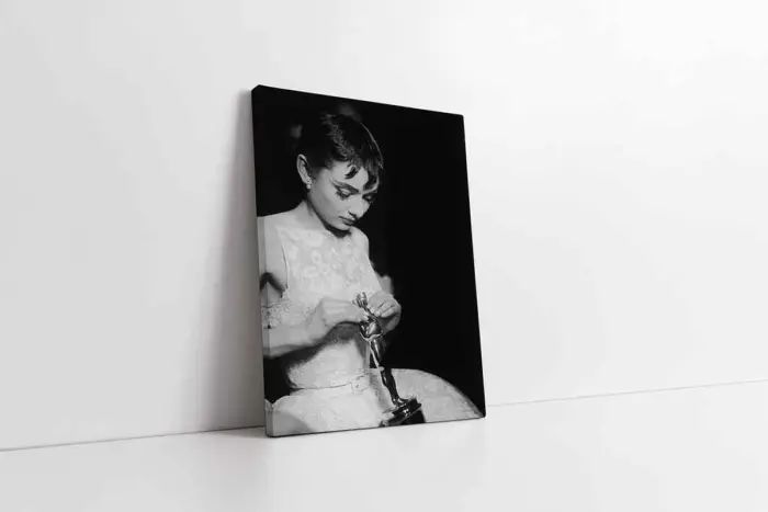 Audrey Hepburn | Kanvas Tablo | Cam Tablo | Mdf Tablo | A31401 - Görsel 1