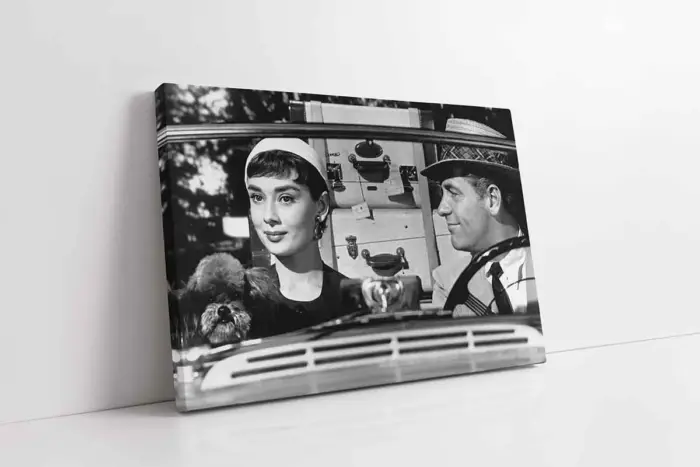 Audrey Hepburn | Kanvas Tablo | Cam Tablo | Mdf Tablo | A31402 - Görsel 1