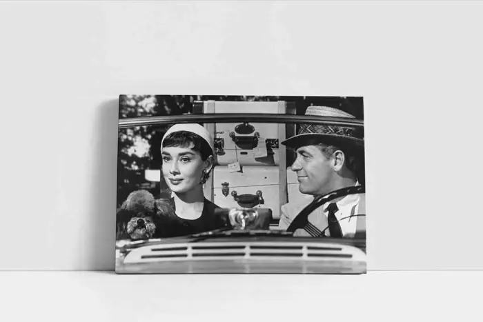 Audrey Hepburn | Kanvas Tablo | Cam Tablo | Mdf Tablo | A31402 - Görsel 2