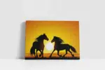 Koşan Atlar | Kanvas Tablo | Cam Tablo | Mdf Tablo | A32010 - Görsel 2