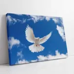 Beyaz Güvercinler | Kanvas Tablo | Cam Tablo | Mdf Tablo | A32043