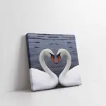 Beyaz Kuğu | Kanvas Tablo | Cam Tablo | Mdf Tablo | A32046