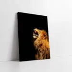 Kükreyen Aslan | Kanvas Tablo | Cam Tablo | Mdf Tablo | A32065