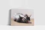 Kedi Yavrusu | Kanvas Tablo | Cam Tablo | Mdf Tablo | A32079 - Görsel 2