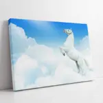 Şaha Kalkmış At | Kanvas Tablo | Cam Tablo | Mdf Tablo | A32095