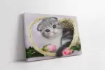 Kedi Yavrusu | Kanvas Tablo | Cam Tablo | Mdf Tablo | A32105