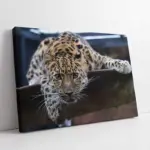 Nöbetçi Kaplan Jean Leon Gerome Kartal | Kanvas Tablo | Cam Tablo | Mdf Tablo | A32167