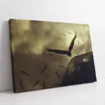 Beyaz At | Kanvas Tablo | Cam Tablo | Mdf Tablo | A32168