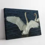 Beyaz Kuğu | Kanvas Tablo | Cam Tablo | Mdf Tablo | A32180