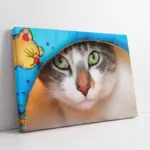 Kedi | Kanvas Tablo | Cam Tablo | Mdf Tablo | A32206