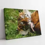 Nöbetçi Kaplan Jean Leon Gerome Kaplan | Kanvas Tablo | Cam Tablo | Mdf Tablo | A32215