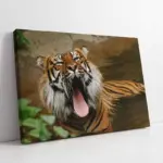 Nöbetçi Kaplan Jean Leon Gerome Kaplan | Kanvas Tablo | Cam Tablo | Mdf Tablo | A32218