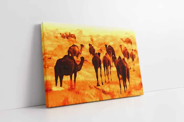 Deve | Kanvas Tablo | Cam Tablo | Mdf Tablo | A32266 - Görsel 1