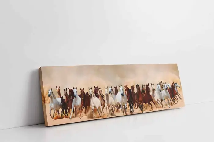 Koşan Atlar | Kanvas Tablo | Cam Tablo | Mdf Tablo | A32269 - Görsel 1