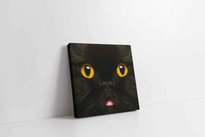 Kedi | Kanvas Tablo | Cam Tablo | Mdf Tablo | A32275 - Görsel 1