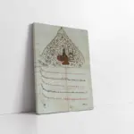 Osmanlı Padişah Fermanı | Kanvas Tablo | Cam Tablo | Mdf Tablo | A33009