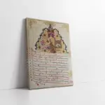 Osmanlı Padişah Fermanı | Kanvas Tablo | Cam Tablo | Mdf Tablo | A33014