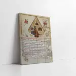 Osmanlı Padişah Fermanı | Kanvas Tablo | Cam Tablo | Mdf Tablo | A33015