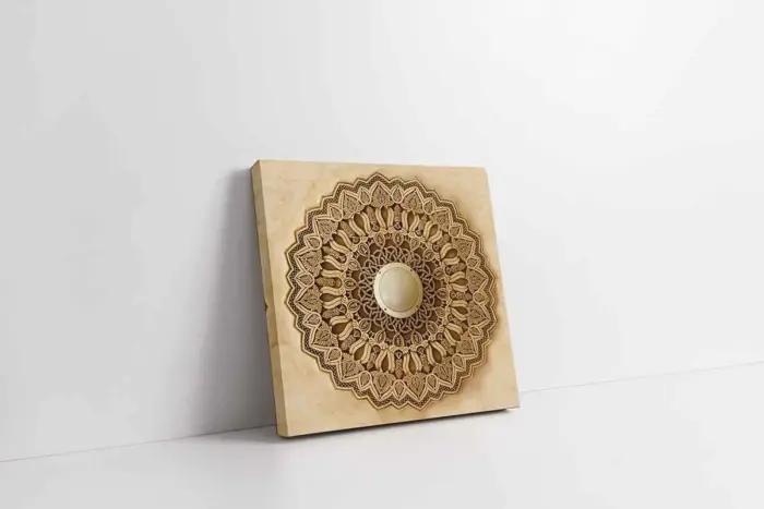 Osmanlı Desen | Kanvas Tablo | Cam Tablo | Mdf Tablo | A36002 - Görsel 1