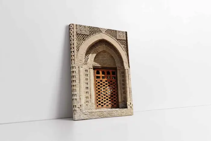 Ahşap Oyma Kapı | Kanvas Tablo | Cam Tablo | Mdf Tablo | A36021 - Görsel 1