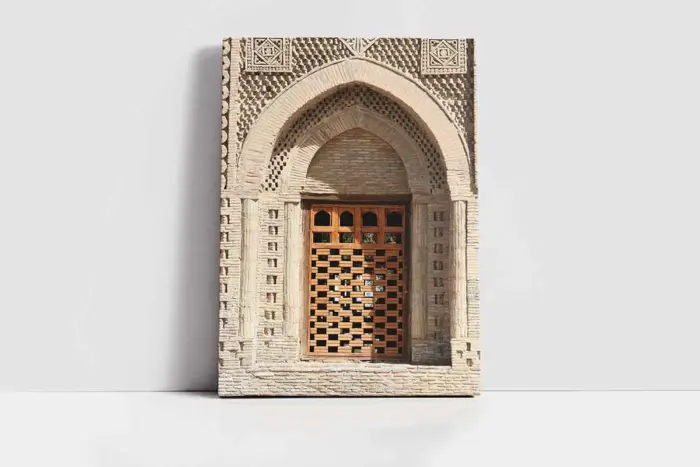 Ahşap Oyma Kapı | Kanvas Tablo | Cam Tablo | Mdf Tablo | A36021 - Görsel 2