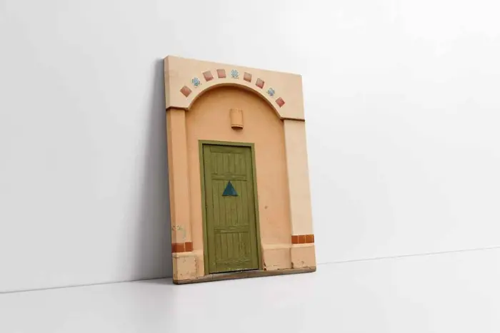 Ahşap Oyma Kapı | Kanvas Tablo | Cam Tablo | Mdf Tablo | A36023 - Görsel 1