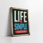 Vintage Retro Görsel | Kanvas Tablo | Cam Tablo | Mdf Tablo | A37005