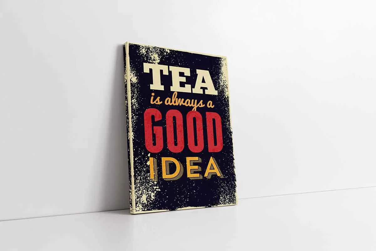 KA37025-10 Vintage Retro Görsel | Kanvas Tablo | Cam Tablo | Mdf Tablo | A37025 - Görsel 1