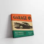 Vintage Retro Görsel | Kanvas Tablo | Cam Tablo | Mdf Tablo | A37030