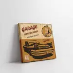 Vintage Retro Görsel | Kanvas Tablo | Cam Tablo | Mdf Tablo | A37031