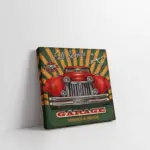 Vintage Retro Görsel | Kanvas Tablo | Cam Tablo | Mdf Tablo | A37032