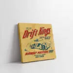 Vintage Retro Görsel | Kanvas Tablo | Cam Tablo | Mdf Tablo | A37036