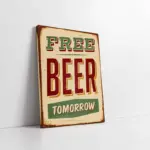 Vintage Retro Görsel | Kanvas Tablo | Cam Tablo | Mdf Tablo | A37039