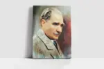 Mustafa Kemal Atatürk | Kanvas Tablo | Cam Tablo | Mdf Tablo | B01001 - Görsel 2