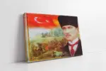 Çanakkale Savaşı Ve Atatürk | Kanvas Tablo | Cam Tablo | Mdf Tablo | B01007