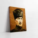 Mustafa Kemal Atatürk | Kanvas Tablo | Cam Tablo | Mdf Tablo | B01009