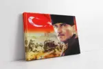 Kurtuluş Savaşı Ve Atatürk | Kanvas Tablo | Cam Tablo | Mdf Tablo | B01014