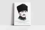 Mustafa Kemal Atatürk Yazılı | Kanvas Tablo | Cam Tablo | Mdf Tablo | B01015 - Görsel 2