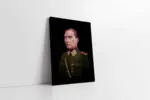 Üniformalı Mustafa Kemal Atatürk | Kanvas Tablo | Cam Tablo | Mdf Tablo | B01018