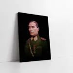 Üniformalı Mustafa Kemal Atatürk | Kanvas Tablo | Cam Tablo | Mdf Tablo | B01018