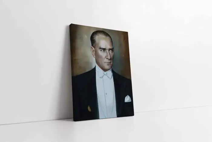 Atatürk | Kanvas Tablo | Cam Tablo | Mdf Tablo | B01021 - Görsel 1