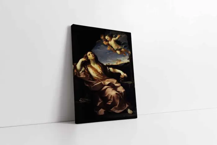 Guido Reni Mary Magdalene | Kanvas Tablo | Cam Tablo | Mdf Tablo | B02003 - Görsel 1