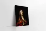 Leonardo Da Vinci Maria Magdalena | Kanvas Tablo | Cam Tablo | Mdf Tablo | B02009