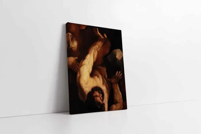 Guido Reni Caduta Dei Giganti | Kanvas Tablo | Cam Tablo | Mdf Tablo | B02019 - Görsel 1