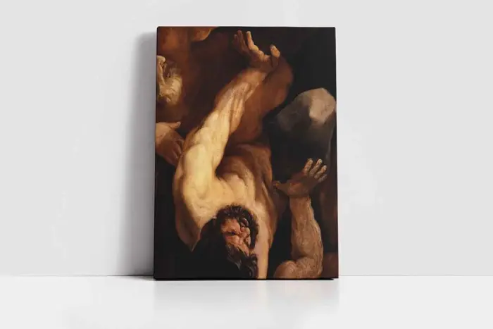 Guido Reni Caduta Dei Giganti | Kanvas Tablo | Cam Tablo | Mdf Tablo | B02019 - Görsel 2