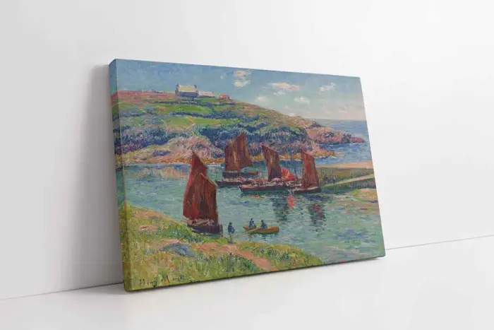 Henry Moret | Kanvas Tablo | Cam Tablo | Mdf Tablo | B02034 - Görsel 1